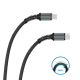 Data kabl Teracell Evolution PD Type C na iPhone 11/12/13 lightniing crni 1m - 91554