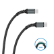 Data kabl Teracell Evolution PD Type C na Type C crni 1m - 91555-1