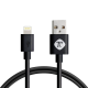 Data kabl Teracell Plus 2.4A za iPhone lightning crni 1.2m - 92079