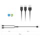 Data kabel za PS5 konzolu DOBE TP5-2519 - 606241