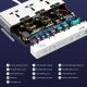 Produzni kabl LDNIO SC3 10-IN-1 3 uticnice 4xPD 3xUSB GaN 65W Total Power 100W 2m - EP3199283