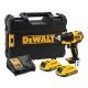 DeWALT Aku bušilica odvijač 18V 2 x 2,0 Ah DCD708D2T, Brushless u koferu - DCD708D2T