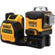 DeWALT Laser linijski 3 x 360 12V/18V DCE089D1G18 - DCE089D1G18