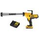 DeWALT Aku pištolj za silikon 18V 1 x 2,0 Ah DCE580D1 - DCE580D1