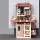 ECO TOYS Kuhinja za decu sa 42 elementa, braon - HC483304