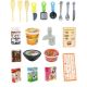 ECO TOYS Kuhinja za decu sa 42 elementa, pink - HC493096 PINK