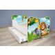 Dečiji Krevet 140X70Cm Happy Kitty + Fioka Africa - 7541 F