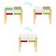 ECO TOYS Dečiji set sto i stolice - XKF002