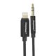 DEEP BASS Adapter AC-305 lighting na 3,5mm, crna - 1280143