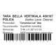CERAMICA LUX Tara Bella vertikala 40x107 polica - 300280