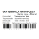 CERAMICA LUX Una vertikala 40x190 polica - 300265