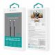 DEVIA Kabl Usb 4.0 Full Functional Type-c na Type-c 40gb 240w 8k 1m, siva - 24813-1