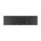 GENIUS SlimStar 7250BT, AI, crna US wireless tastatura - EP3157449