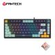 Tastatura Mehanicka Gaming Fantech MK875 RGB Atom 81 Navy (rosie switch) - EP3094467