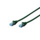 DIGITUS DK-1512-015/G patchcord kabl 5e U/UTP CCA 1,5m zeleni - DG008