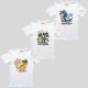 KIDZ by TAMANITZA Dečije bele majice DINO SET 3 kom - Tamanitza95