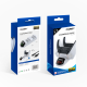 Dobe TP5-0506 stalak-punjač za dva gamepada PS5 beli - 220784