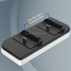 Docking station držač sa USB punjačem za 2 PS5 kontrolera HBP-275 crni - 052802