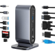 Docking station / HUB Type-C na LAN Gb, SD card, TF, PD, Type-C, 4xUSB 3.0, Audio, HDMI i VGA 12 u 1 sa postoljem - 615983