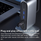 Docking station / HUB Type-C na LAN Gb, SD card, TF, PD, Type-C, 4xUSB 3.0, Audio, HDMI i VGA 12 u 1 sa postoljem - 615983