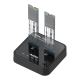 Docking station MAIWO K3016P2, Type C 3.2 na 2x M.2 NVMe clone crni - 213523