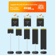 Docking station MAIWO K3016SD, Type C 3.2 na 2 x M.2 (SATA i PCIe NvMe), SD Card, beli - 213524