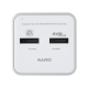 Docking station MAIWO K3016SD, Type C 3.2 na 2 x M.2 (SATA i PCIe NvMe), SD Card, beli - 213524