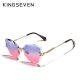 KINGSEVEN Ženske naočare za sunce N801 rose - blue - MOMENT256
