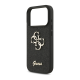 Maska za iPhone 17 Pro/ 18 Pro Guess Fixed Glitter Big 4G crna - EP3235734