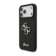 Maska za iPhone 17 Pro Max/ 18 Pro Max Guess Fixed Glitter Big 4G crna - EP3233965
