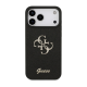 Maska za iPhone 17 Pro Max/ 18 Pro Max Guess Fixed Glitter Big 4G crna - EP3233965