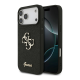 Maska za iPhone 17 Pro Max/ 18 Pro Max Guess Fixed Glitter Big 4G crna - EP3233965