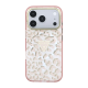 Maska za iPhone 17 Pro Max/ 18 Pro Max Guess IML Leopard Glitter Triangle MagSafe pink - EP3236190