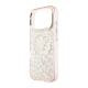 Maska za iPhone 17 Pro/ 18 Pro Guess IML Leopard Glitter Triangle MagSafe pink - EP3236145