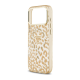 Maska za iPhone 17 Pro Max/ 18 Pro Max braon Guess IML Leopard Glitter Triangle MagSafe - EP3236193