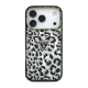 Maska za iPhone 17 Pro/ 18 Pro Guess IML Leopard Glitter Triangle MagSafe crna - EP3236199