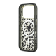 Maska za iPhone 17 Pro/ 18 Pro Guess IML Leopard Glitter Triangle MagSafe crna - EP3236199