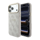 Maska za Samsung iPhone 17 Pro Max/ 18 Pro Max Guess 4G Embossed Classic MagSafe roze - EP3233968