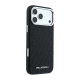 Maska Karl Lagerfeld Grained Allover Elongated Magsafe iPhone 17 Pro Max/ 18 Pro Max crna - EP3235740