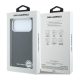 Maska Karl Lagerfeld Grained Allover Elongated Magsafe iPhone 17 Pro Max/ 18 Pro Max crna - EP3235740