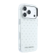 Maska za iPhone 17 Pro/ 18 Pro Karl Lagerfeld IML Rhinestones Allover and Electroplated Logo bela - EP3236130