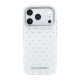 Maska za iPhone 17 Pro/ 18 Pro Karl Lagerfeld IML Rhinestones Allover and Electroplated Logo bela - EP3236130