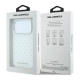 Maska za iPhone 17 Pro/ 18 Pro Karl Lagerfeld IML Rhinestones Allover and Electroplated Logo bela - EP3236130