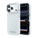 Maska za iPhone 17 Pro/ 18 Pro Karl Lagerfeld IML Rhinestones Allover and Electroplated Logo bela - EP3236130