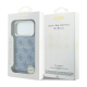 Maska za Samsung iPhone 17 Pro/ 18 Pro Guess 4G Embossed Classic MagSafe plava - EP3234263