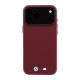 Maska za iPhone 17 Pro Max/ 18 Pro Max BMW M Carbon Metal Logo Magsafe bordo - EP3233974