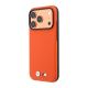 Maska za iPhone 17 Pro Max/ 18 Pro Max narandžasta BMW M Quadrille Kevlar Metal Logo Magsafe - EP3233977