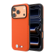 Maska za iPhone 17 Pro Max/ 18 Pro Max narandžasta BMW M Quadrille Kevlar Metal Logo Magsafe - EP3233977