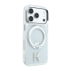Maska za iPhone 17 Pro/ 18 Pro Karl Lagerfeld IML Ring Stand 360 Kameo Metal Magsafe transparent - EP3236220