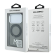 Maska za iPhone 17 Pro Max/ 18 Pro Max Karl Lagerfeld IML Ring Stand 360 Kameo Metal Magsafe crna - EP3236229
